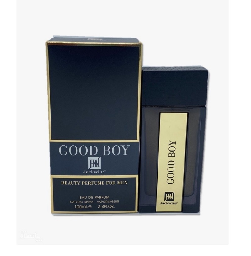 ادکلن مردانه جانوین JACKWINS مدل GOOD BOY مشابه بد بوی حجم 100میلی لیتر - هلیا