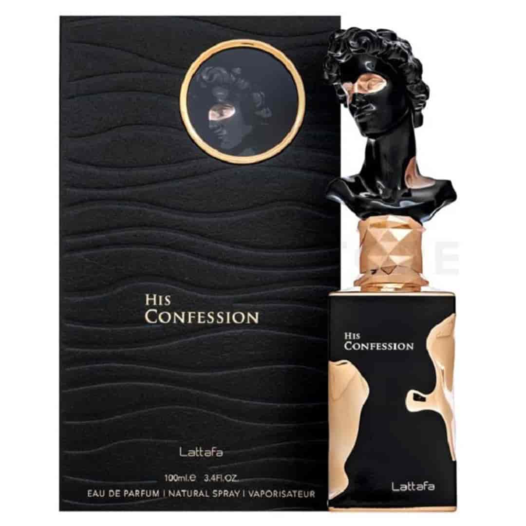 ادکلن هیز کانفیشن لطافه Lattafa His Confession مشابه رایحه دیور هوم اینتنس حجم 100 میلی لیتر اورجینال