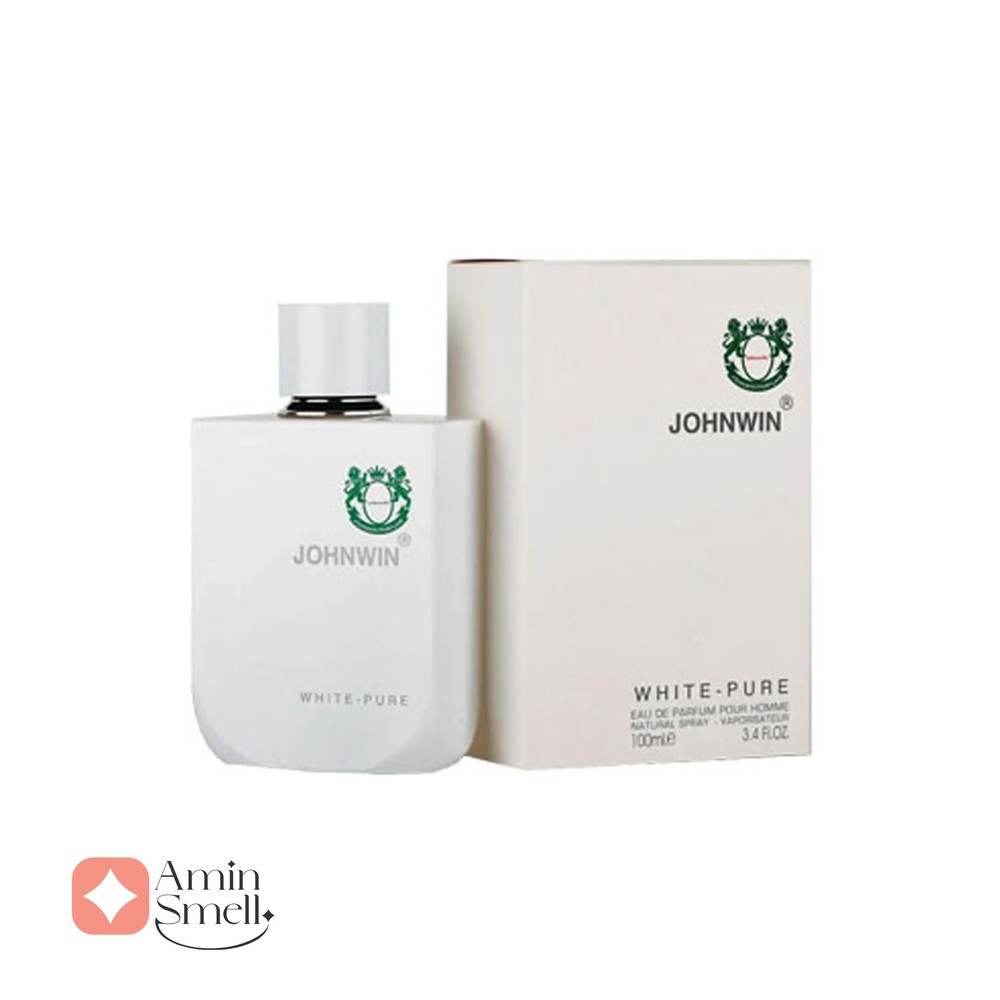 ادکلن مردانه لاست وایت پیور جانوین | Johnwin LAUST White pure