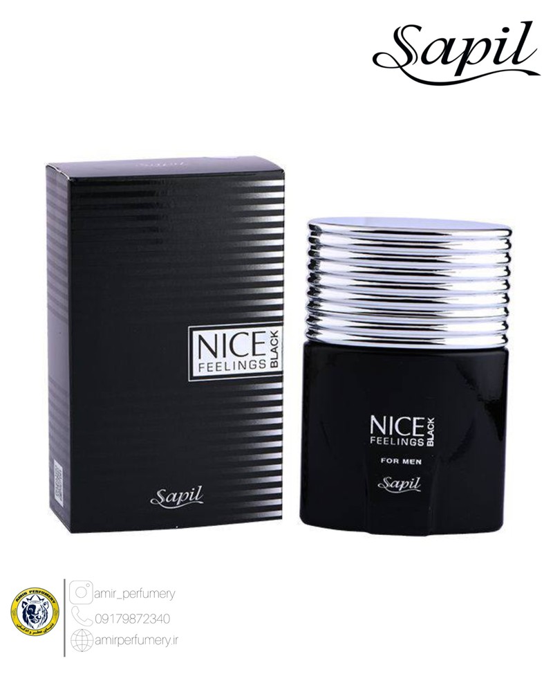 نایس فیلینگز بلک 100 میل (Nice Feelings Black – Sapil)