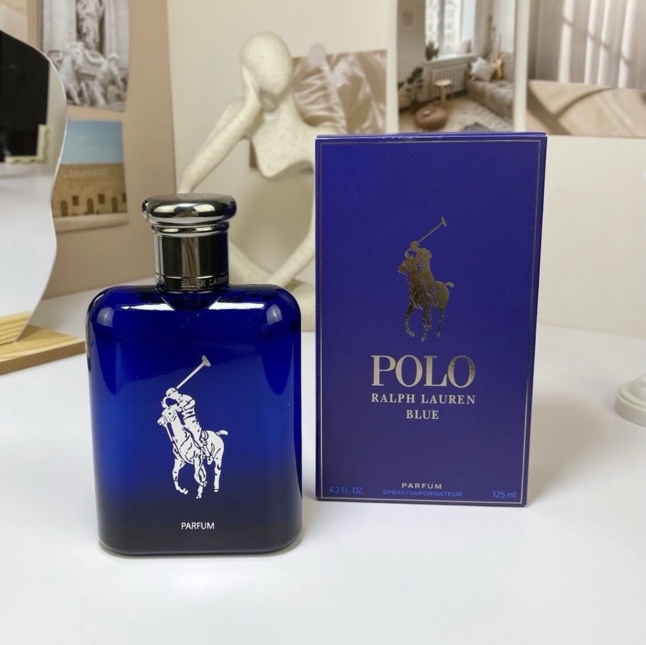 تستر اصلی رالف لورن پولو آبی پارفوم | Ralph Lauren Polo Blue Parfum