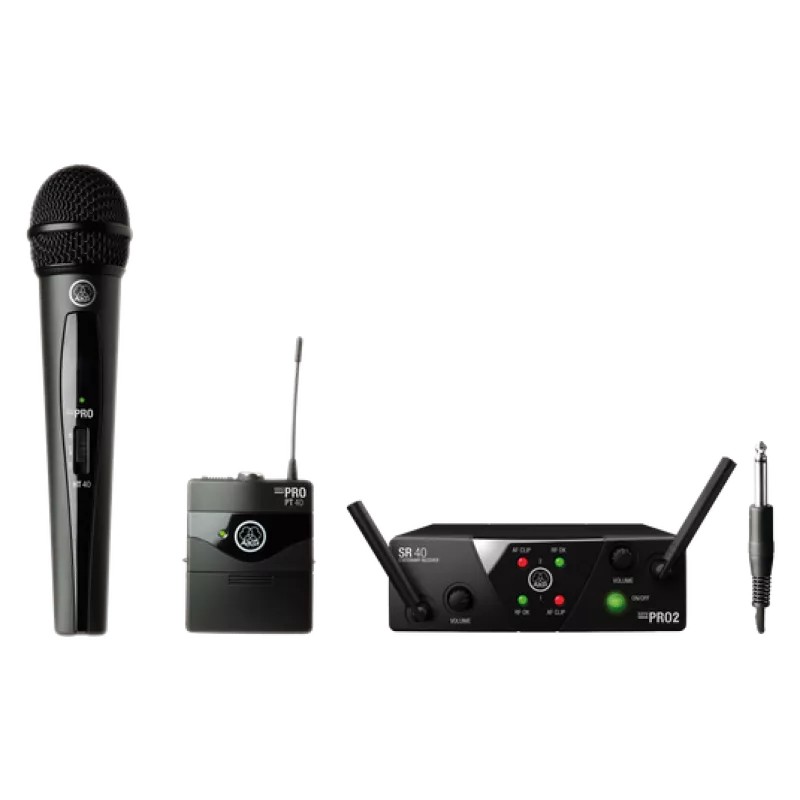 ست بادی پک و میکروفن AKG WMS40 Mini Dual Mixed Set