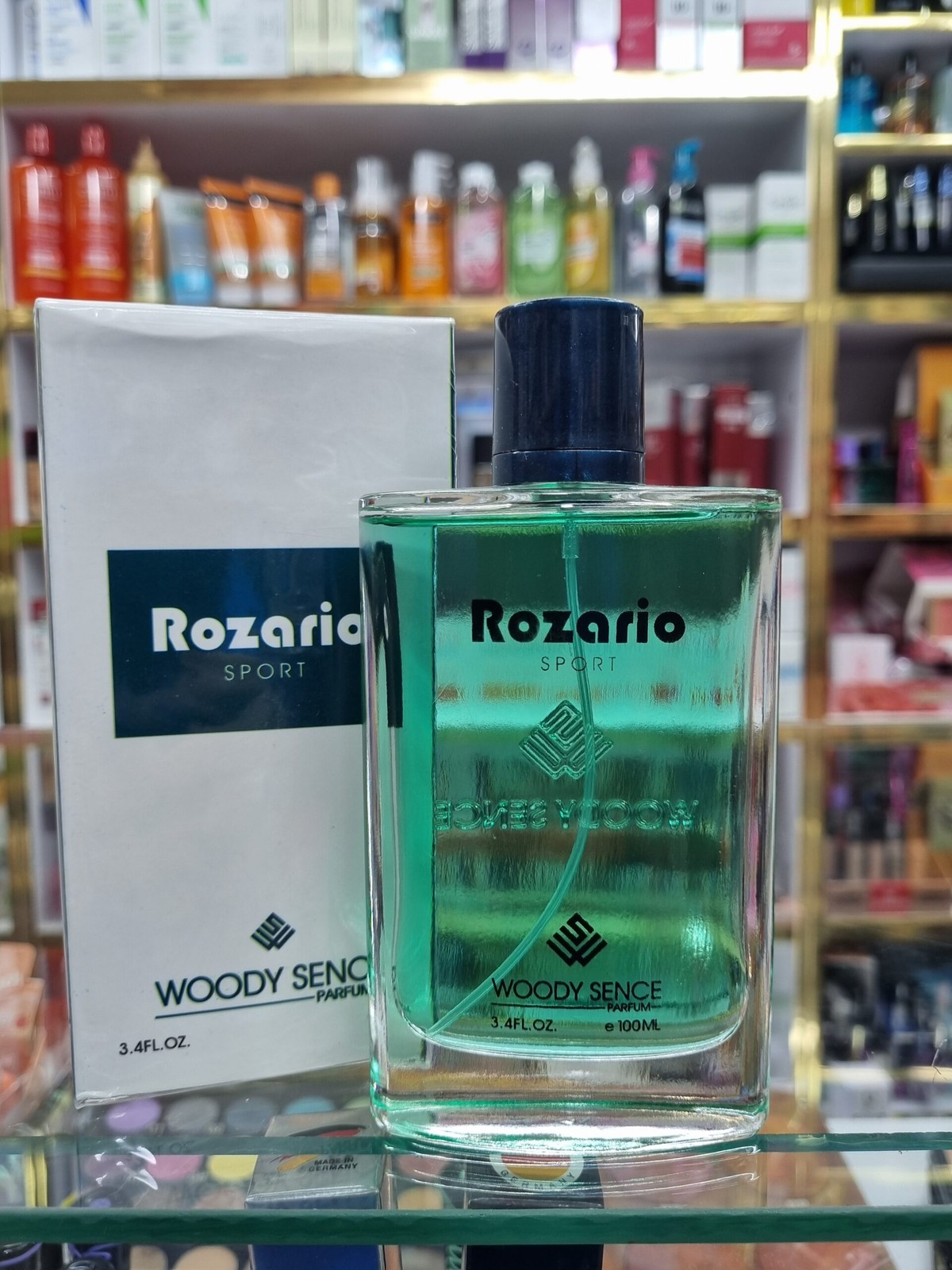 ادکلن مردانه رزاریو Rozario مدل وودی سنس حجم 100 میل