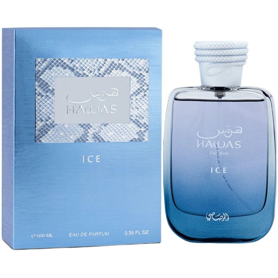 ادوپرفیوم Rasasi Hawas Ice for Men Eau De Parfum 100 ml