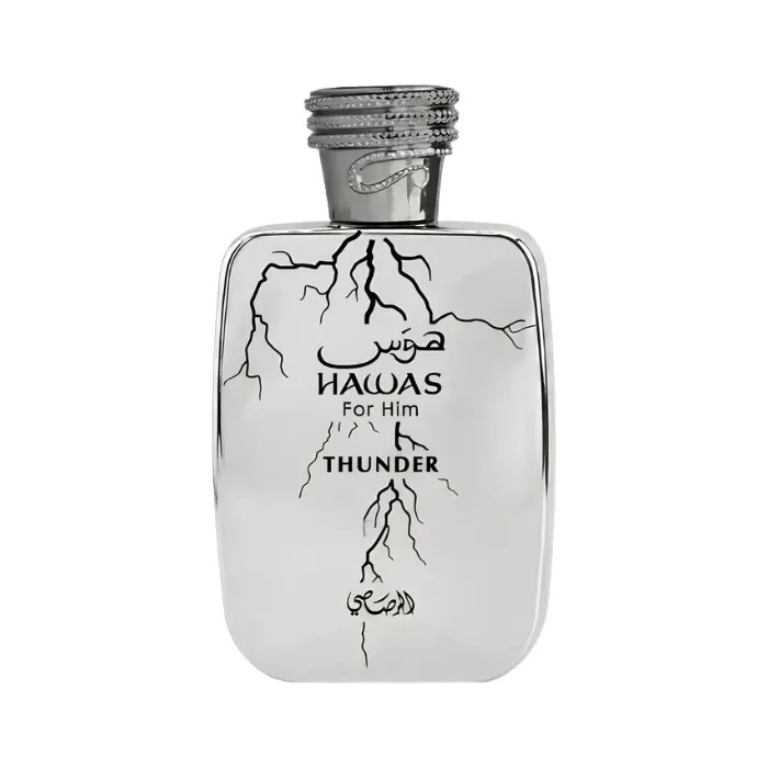 HAWAS THUNDER FOR HIM ادکلن هوس تاندر رصاصی