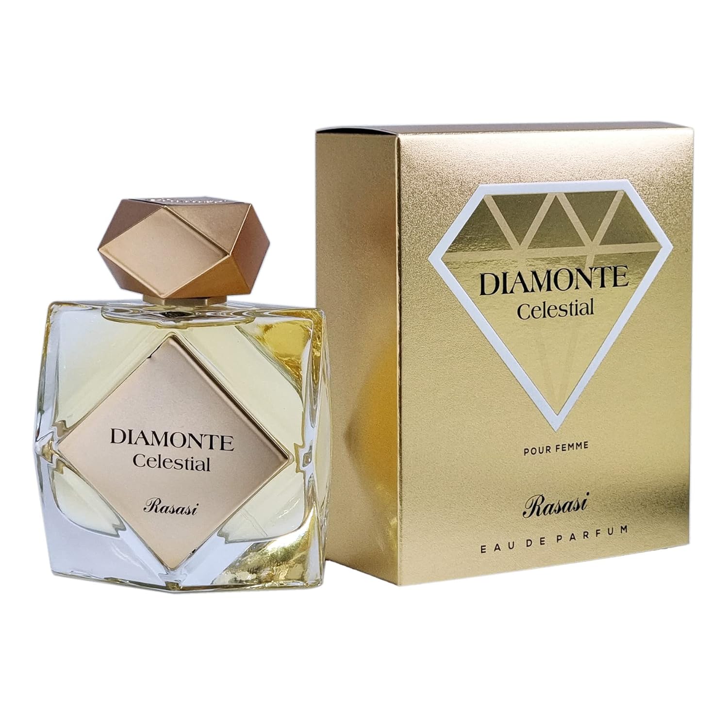 عطرادکلن زنانه دیامونته سلستیال برند رصاصی RASASI – DIAMONTE CELESTIAL