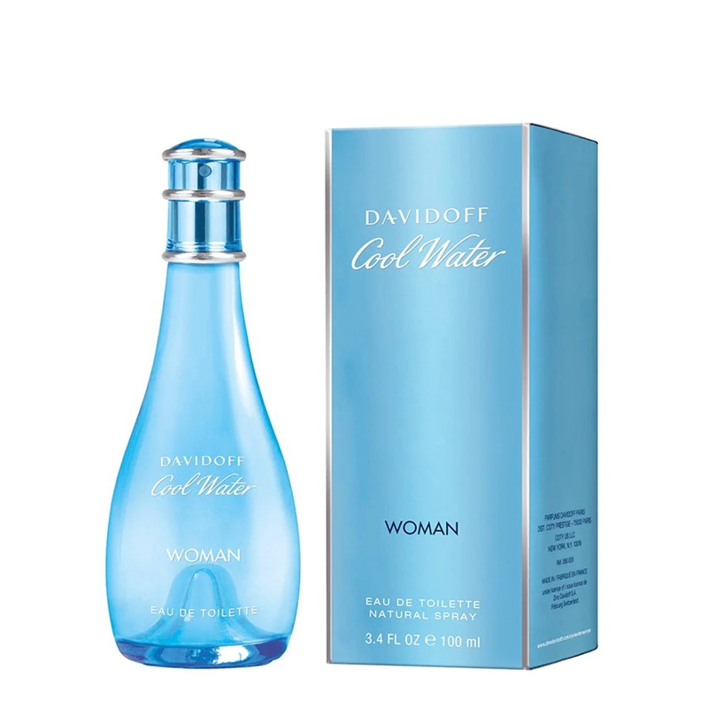 ادکلن دیویدف کول واتر زنانه ادو تویلت DAVIDOFF Cool Water WOMAN EDT