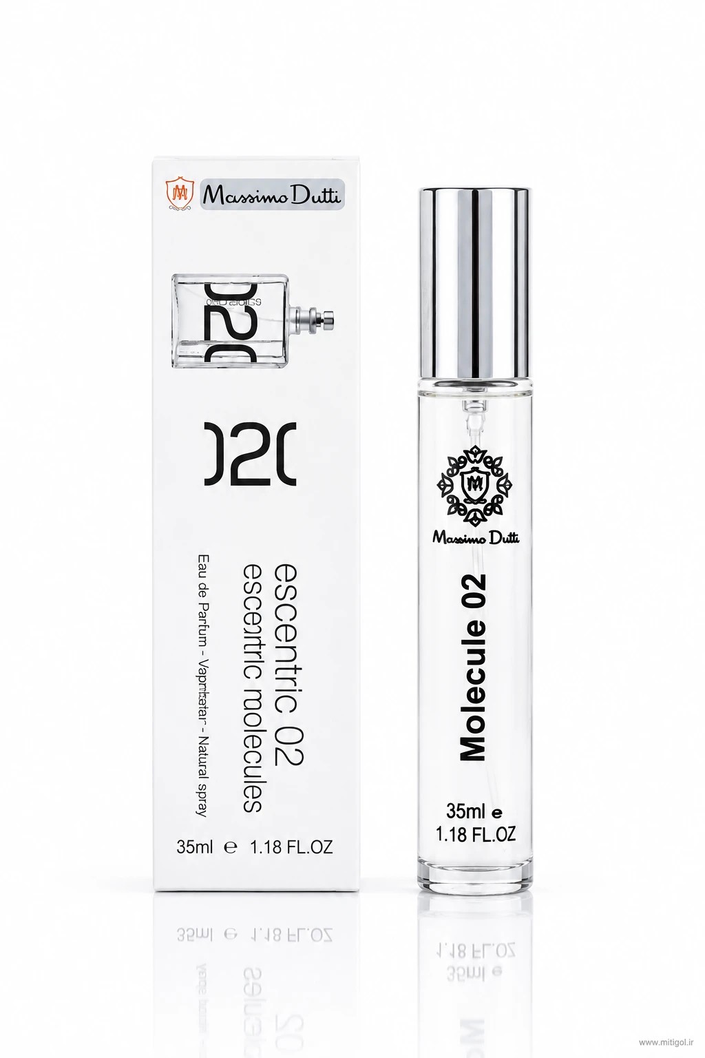 عطر ادکلن اسنتریک مولکول مولکول 02 ماسیمو دوتی حجم 35میل Escentric Molecules Molecule 02