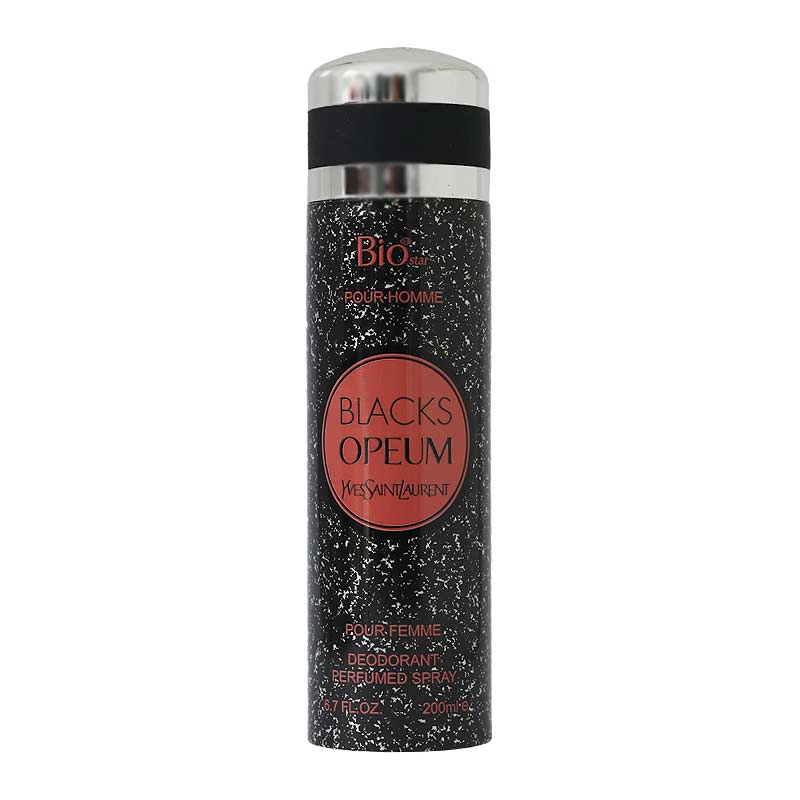 اسپری بدن زنانه Blacks Opeum YSL بیو استار 200 میل