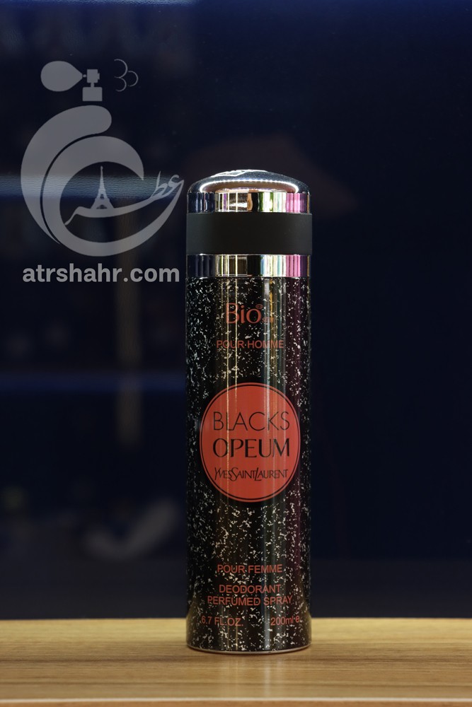 اسپری خوشبوکننده بدن بیو استار [رایحه بلک اوپیوم] BIO STAR BLACK OPEUM