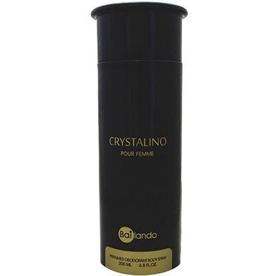 اسپری بدن زنانه بای لندو مدل کریستالیانو body spray bai lando crystalino حجم 200 میلی لیتر