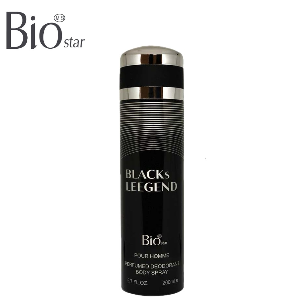 اسپری بدن مردانه بیو استار رایحه BLACKS LEEGEND حجم 200 میل – Bio Star