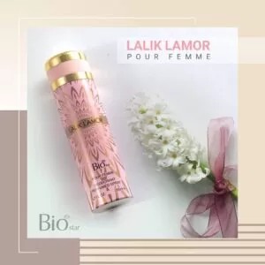 اسپری بدن بیو استار رایحه لالیک لامور Lalik Lamor حجم 200 میلی لیتر