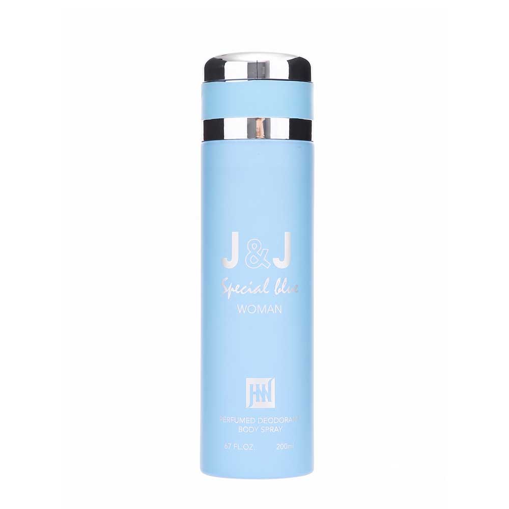 اسپری بدن زنانه جانوین مدل J&J Special Blue حجم 200 میلی لیتر