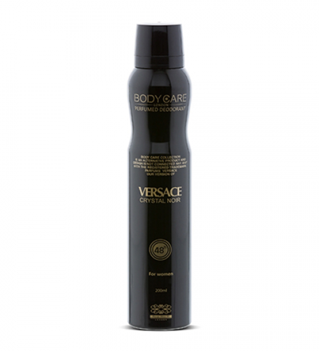 اسپری دئو درانت زنانه VERSACE CRYSTAL NOIR بادی کر