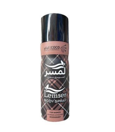 اسپری خوشبو کننده بدن 200 میل بانوان COCO لمسر
