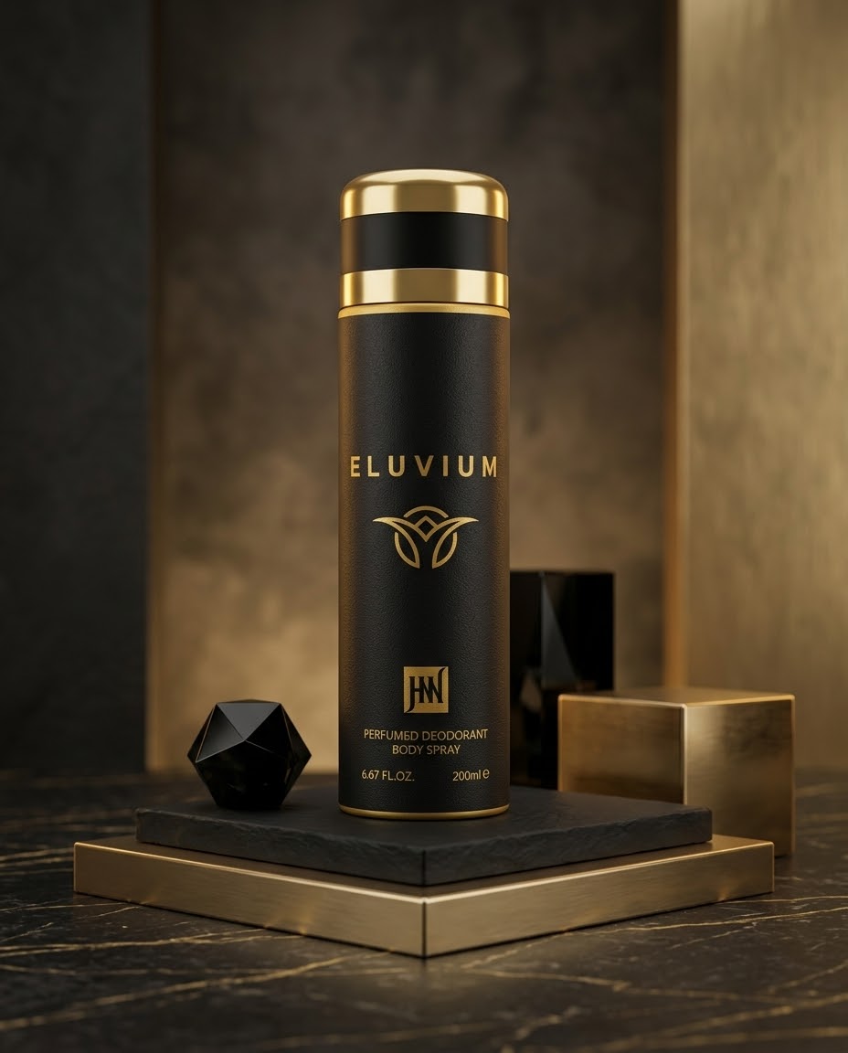 اسپری بدن و دئودورانت مردانه جانوین جکوینز مدل الویوم ELUVIUM اورجینال وارداتی