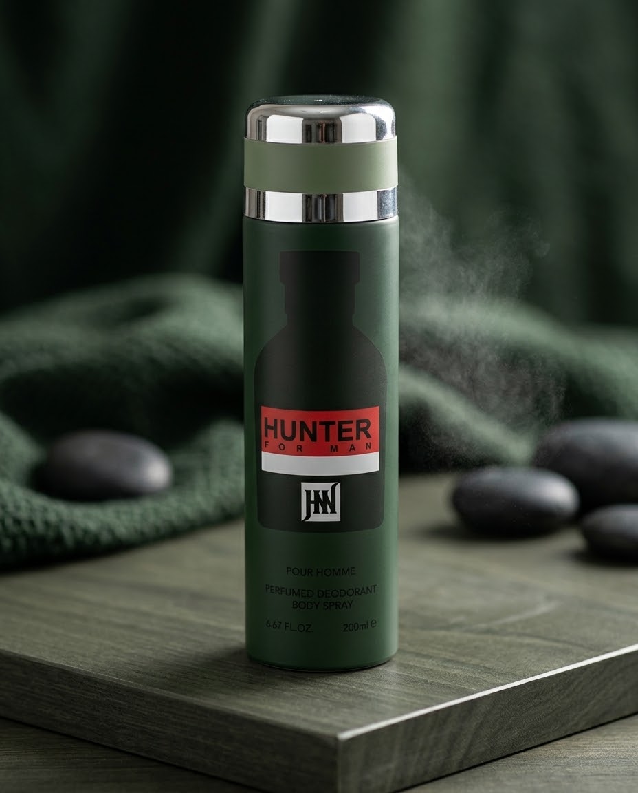 اسپری بدن و دئودورانت مردانه جانوین جکوینز مدل هانتر HUNTER اورجینال وارداتی