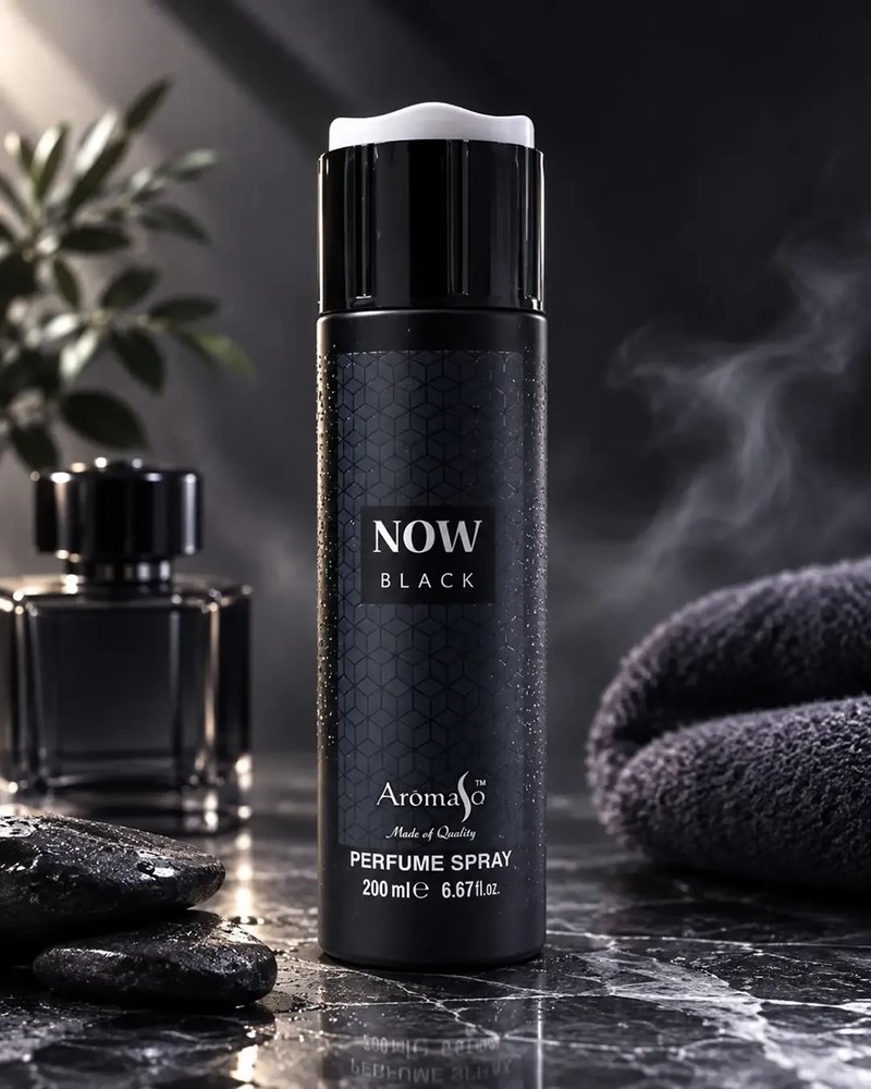 اسپری بدن NOW BLACK