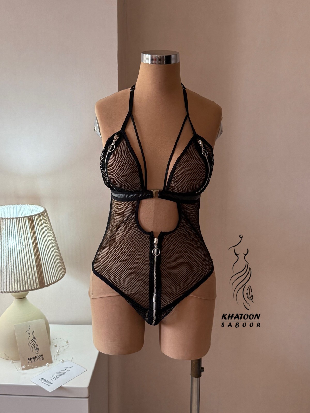 بادی فانتزی زیپی زنانه 4153