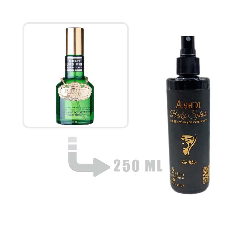 بادی اسپلش بروت پرفیومز پرستیژ مردانه 250 میل | Brut Parfums Prestige for Men 250ml