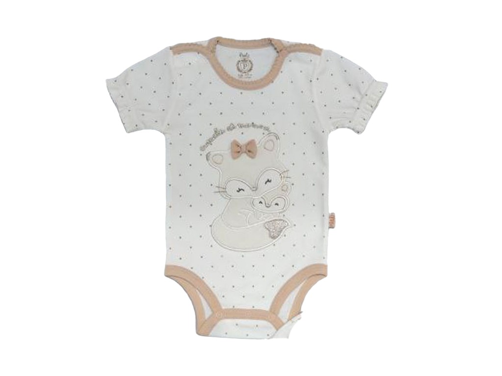 بادی آستین کوتاه پاریز طرح little fox