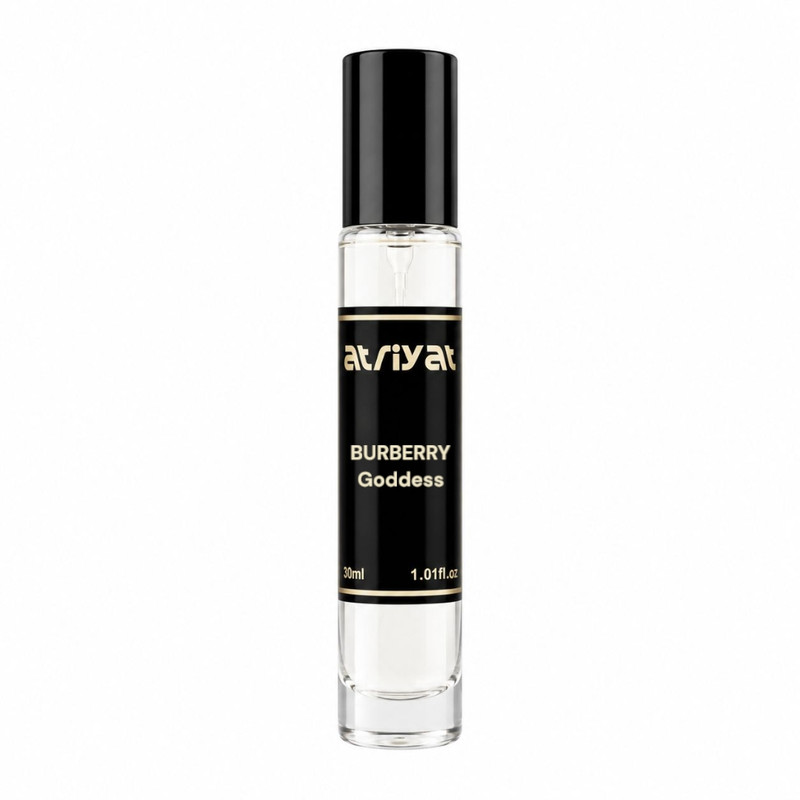 عطر جیبی زنانه عطریات مدل باربری گادس حجم 30 میلی‌لیتر با رایحه گلی شیرین، ماندگاری زیاد و پخش بوی قوی