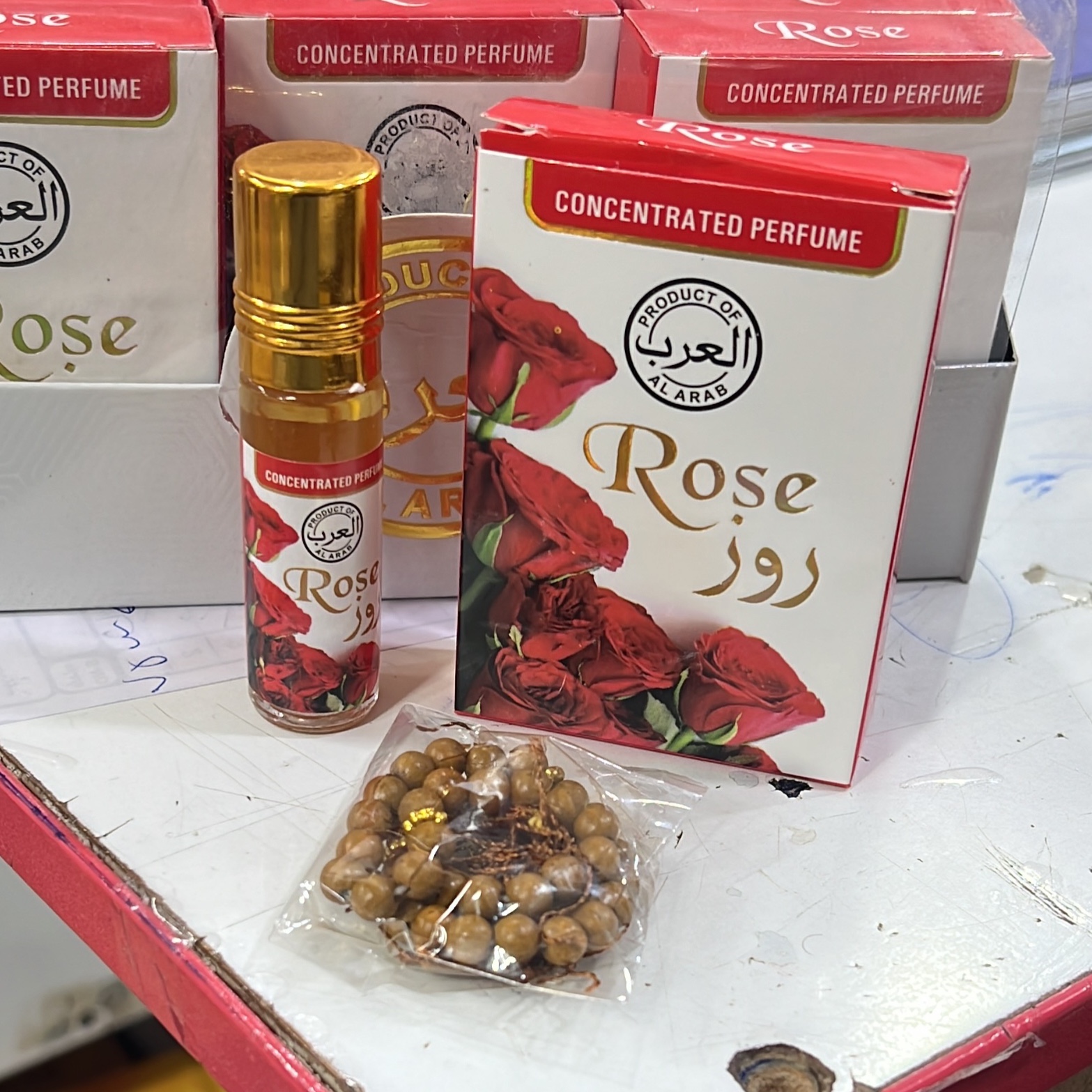 عطر گل رز شرکت العرب تسبیخ دار ارجینال امارات