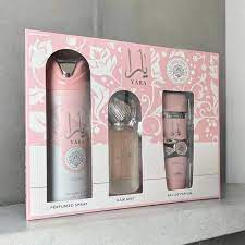 پک ادکلن، عطرمو و اسپری یارا صورتی