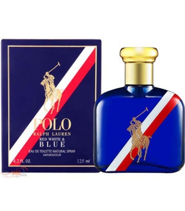 عطر و ادکلن مردانه رالف لورن پولو رد وایت و بلو ادوتویلت Ralph Lauren Polo Red White & Blue EDT for men