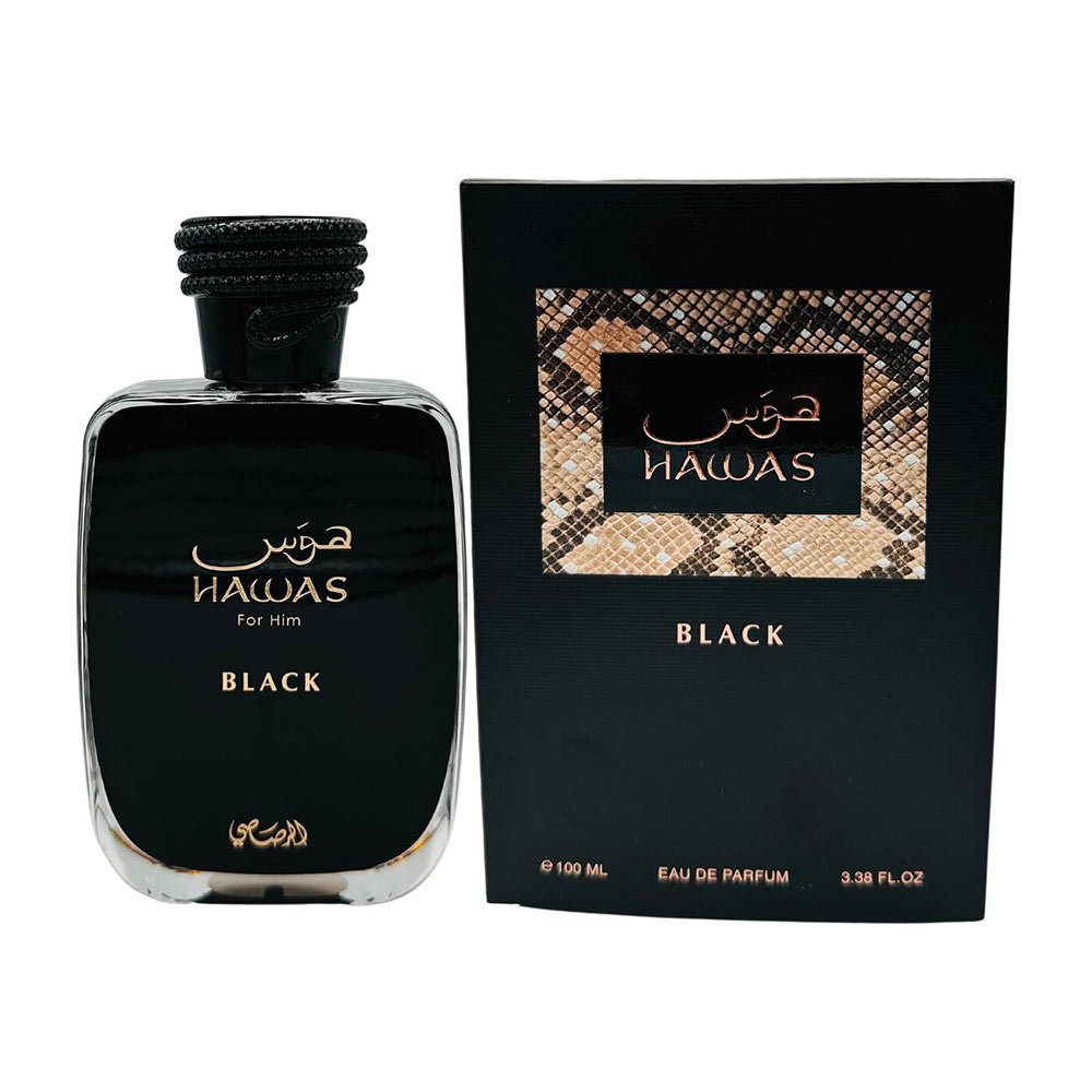 عطر مردانه هوس بلک رصاصی