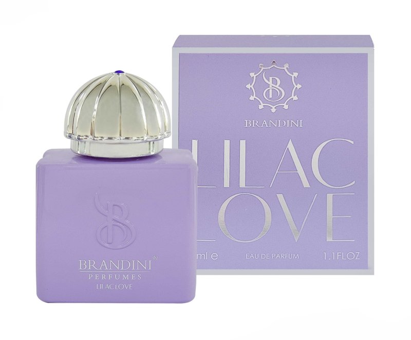 عطر جیبی زنانه برندینی مدل لیلاک لاو lilac Love حجم ۳۳ میلی لیتر | Brandini lilac Love Eau De Parfum for women 33 ml