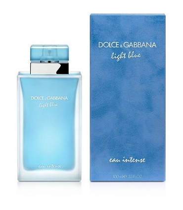 عطر و ادکلن زنانه دولچه گابانا لایت بلو او اینتنس ادو پرفیوم Dolce Gabbana Light Blue Eau Intense EDP For Women