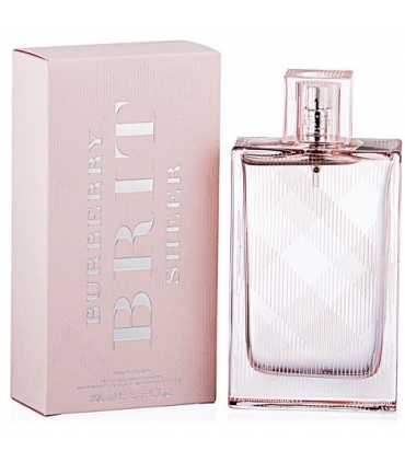 عطر و ادکلن زنانه باربری بریت شیر ادوتویلت Burberry Brit Sheer 2015 EDT for women