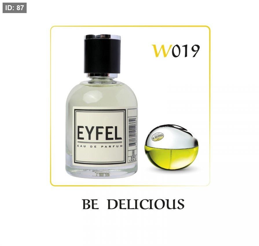 ادکلن ایفل زنانه کد W19 مشابه ادکلن دی کی ان وای بی دلیشس DKNY Be Delicious