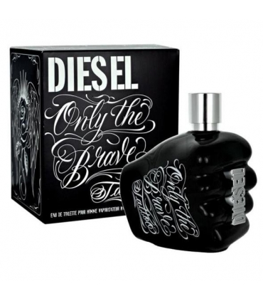 عطر و ادکلن مردانه دیزل انلی بریو تاتو (مشتی مشکی) ادوتویلت Diesel Only The Brave Tattoo EDT for Men