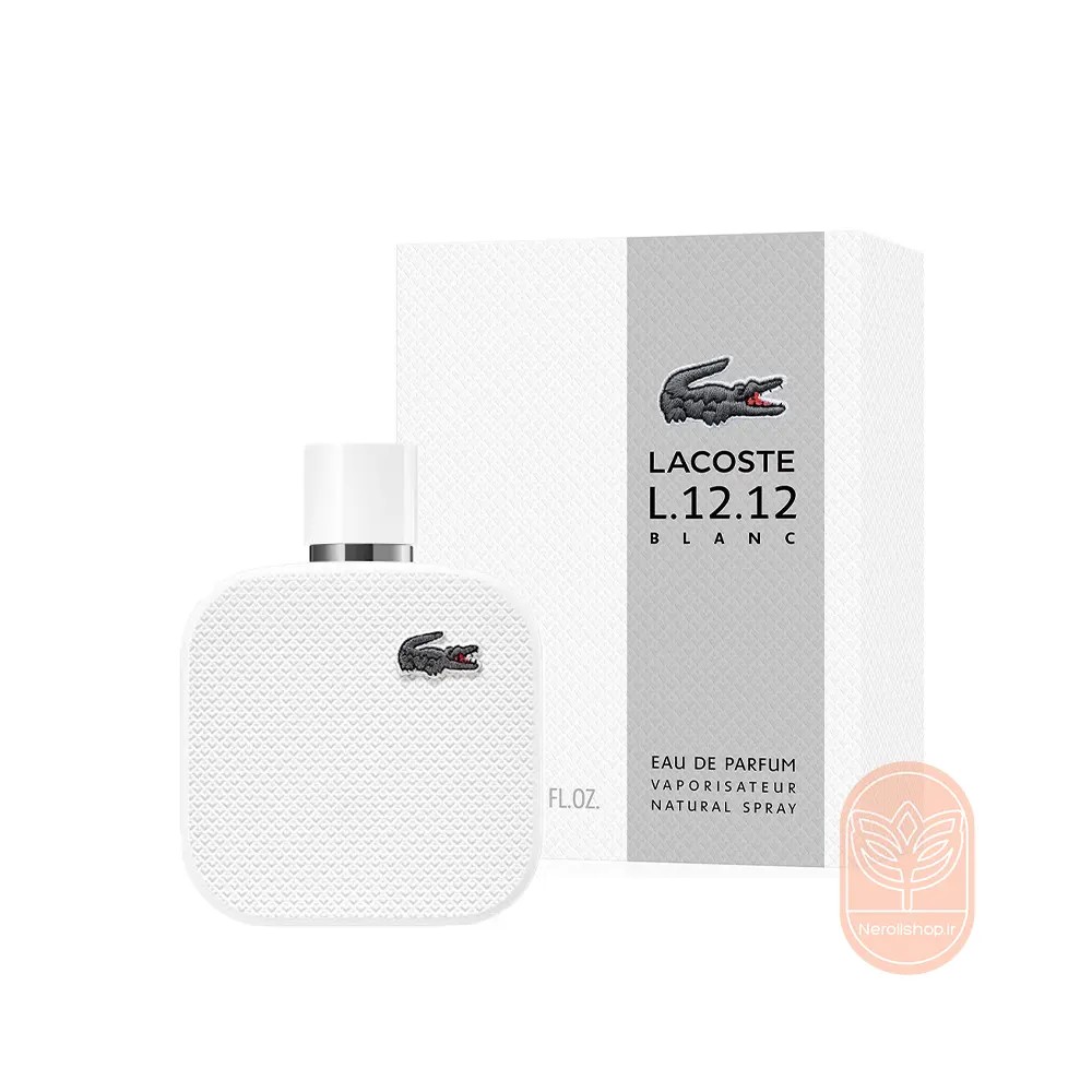 عطر لاگوست سفید ال.12.12 ادوپرفیوم بلنچ | Lacoste L.12.12 Eau de Parfum Blanc