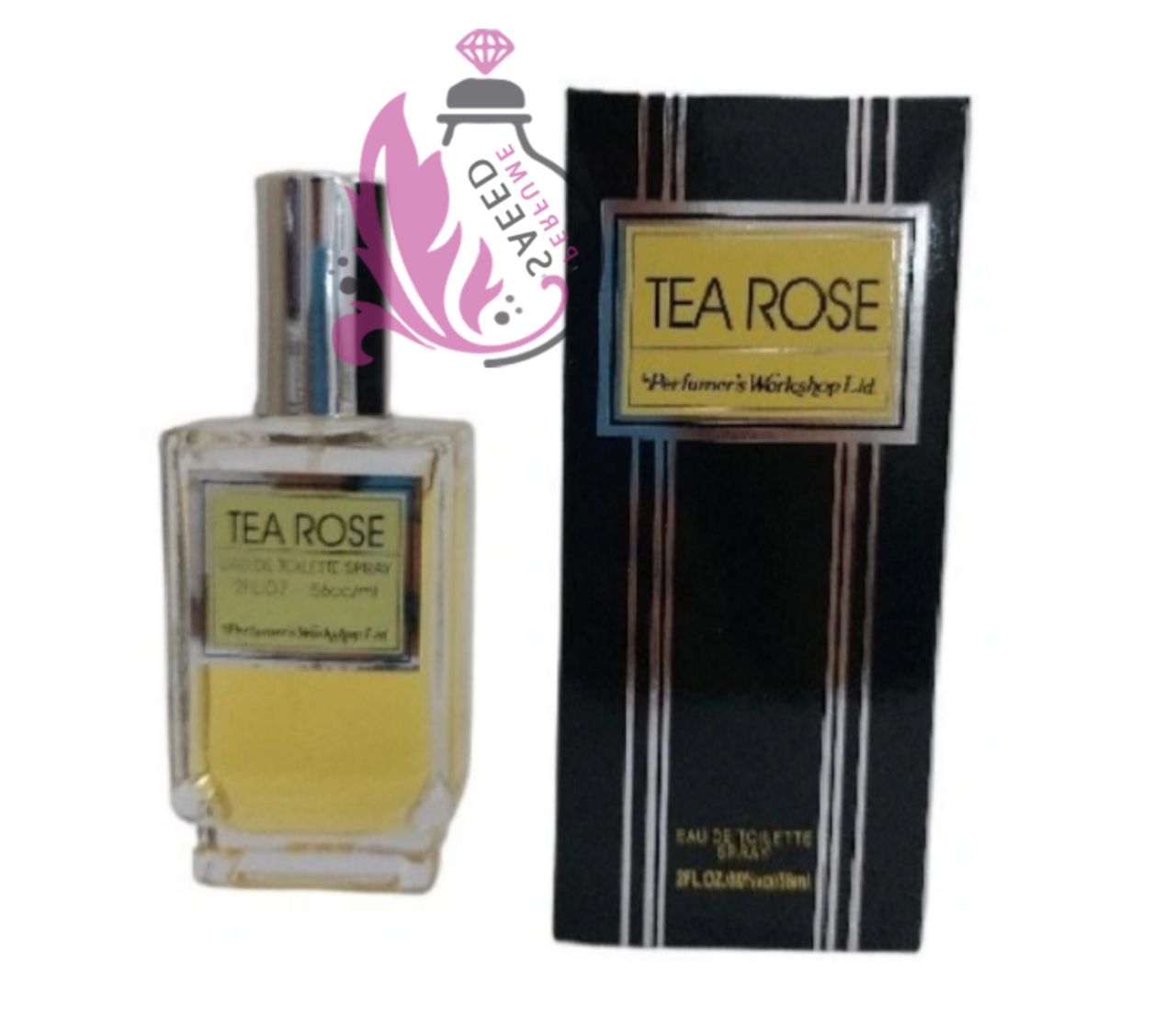 ادکلن تی رز زنانه ومردانهTEA ROSEمیل 56شرکتUSAامریکا اورجینال - عطر سعید