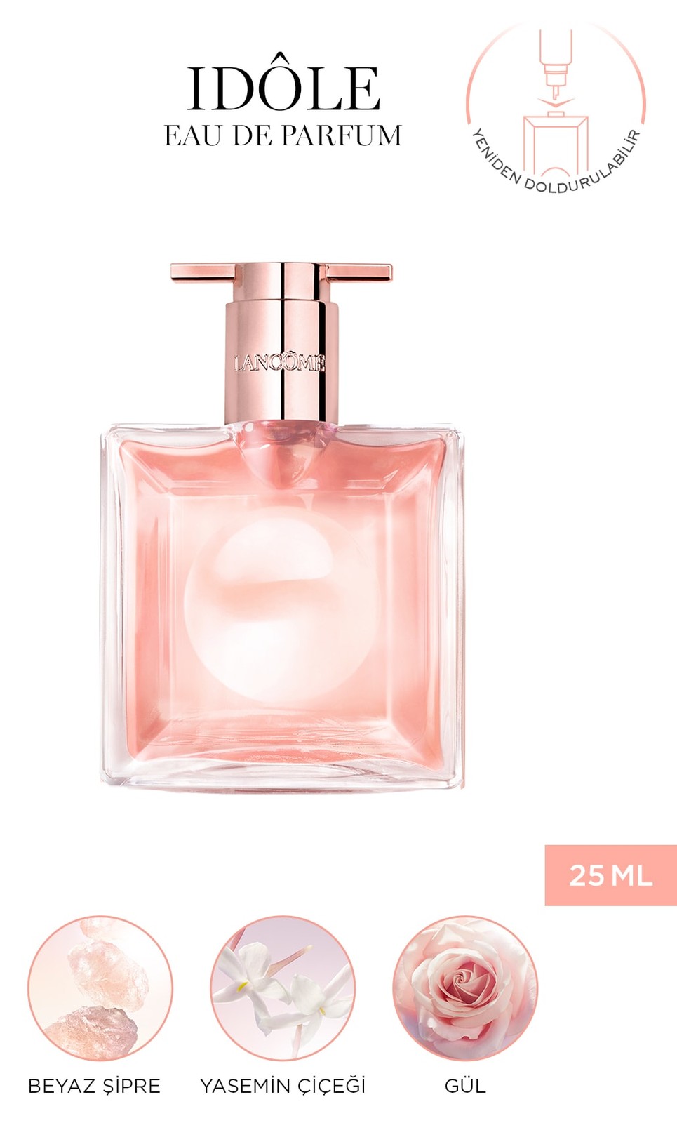 عطر زنانه Lancome Idole Le Parfum EDP 25 ml مدل 3614272639638