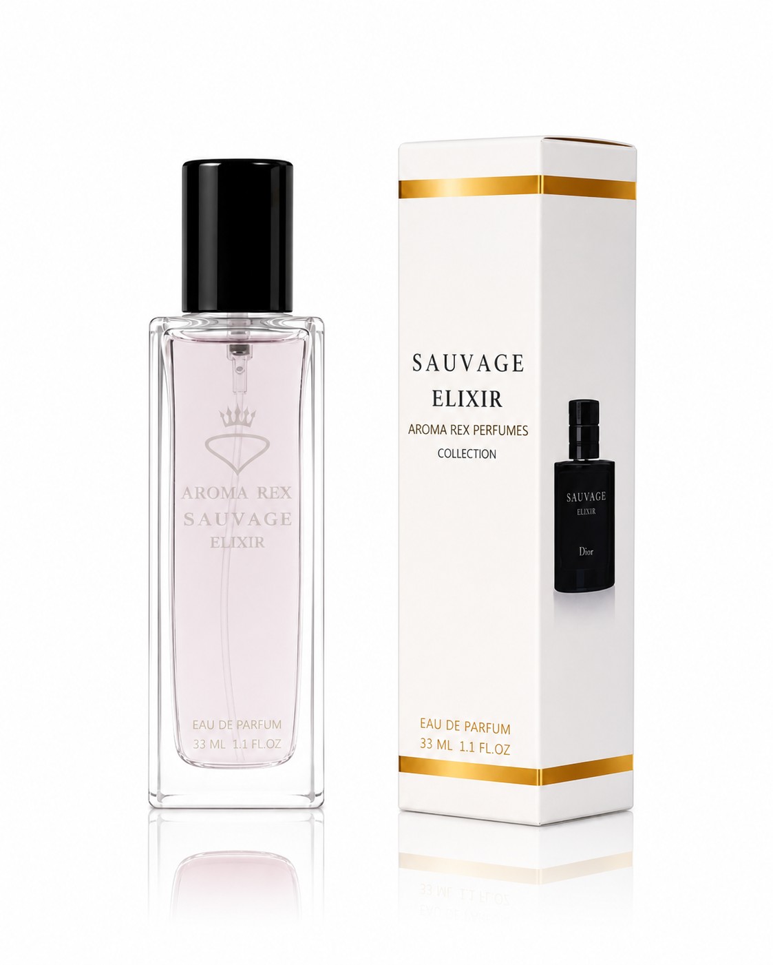 عطر ادکلن ساواج الکسیر 33میل کمپانی آرومارکس SAUVAGE ELIXIR
