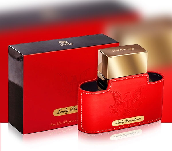 عطر ادکلن لیدی پرزیدنت قرمز اصلی و اورجینال امارات LADY PRESIDENTE 100ml