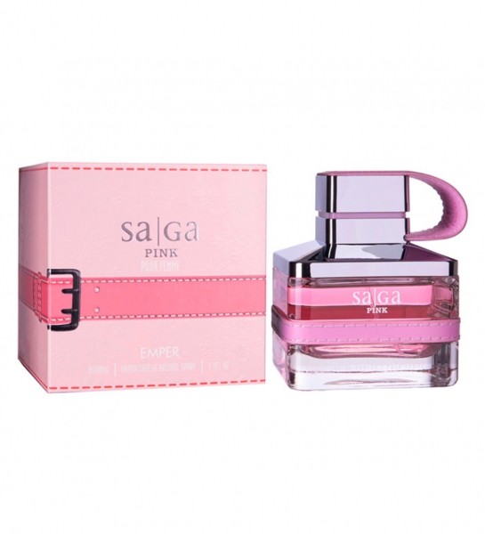 عطر ادکلن زنانه ساگا / سا گا پینک پور فم اصلی و اورجینال امپر امارات EMPER SAGA PINK 100ml