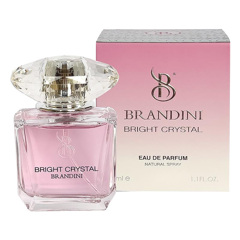 ادکلن مینی 33میل برندینی رایحه BRANDINI ( VERSACE-BRIGHT-CRYSTAL )