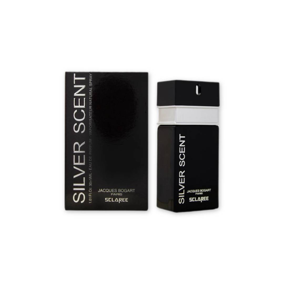 ادوپرفیوم مینیاتوری مردانه سیلور سنت اسکلاره SCLAREE مدل Silver Scent حجم 30 میل