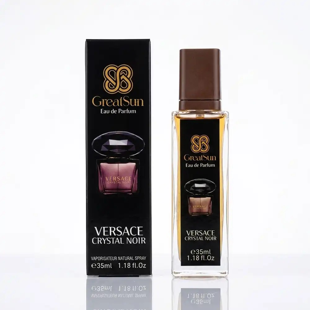 عطر جیبی گریت سان (GreatSun) مدل Versace Crystal Noir حجم ۳۵ میلی‌لیتر