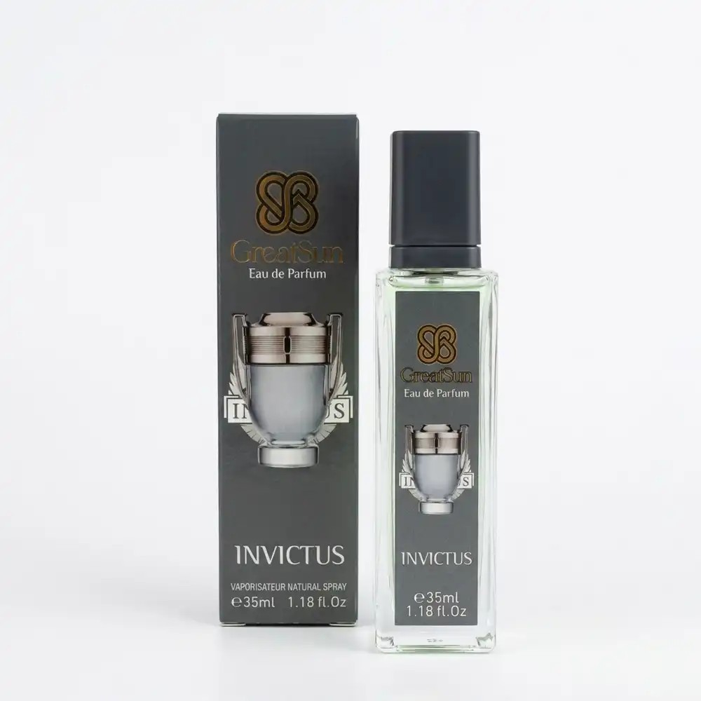 عطر جیبی مردانه گریت سان (GreatSun) مدل Invictus حجم ۳۵ میلی‌لیتر