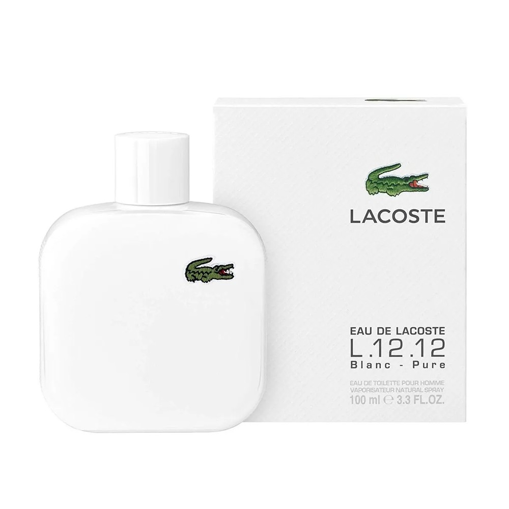 عطر ادکلن لاکوست سفید L.12.12 Blanc Lacoste