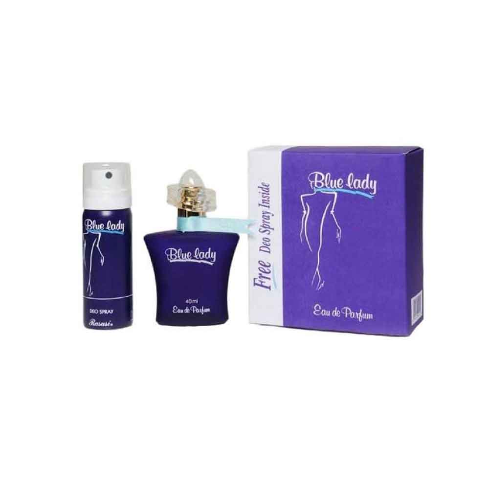 عطر ادکلن بلولیدی + اسپری اصلی و اورجینال رصاصی امارات RASASI Blue Lady حجم 40ml