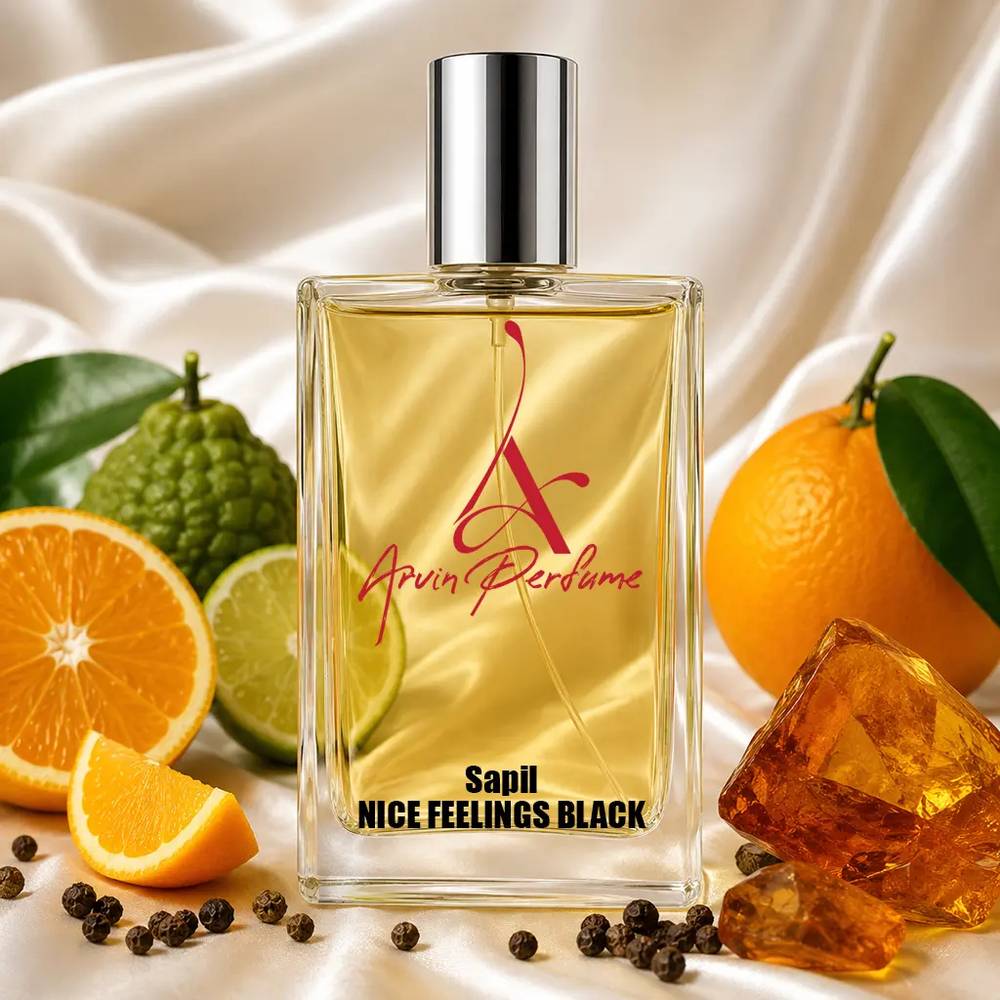عطر ساپیل نایس فیلینگز بلک – Sapil Nice Feelings Black