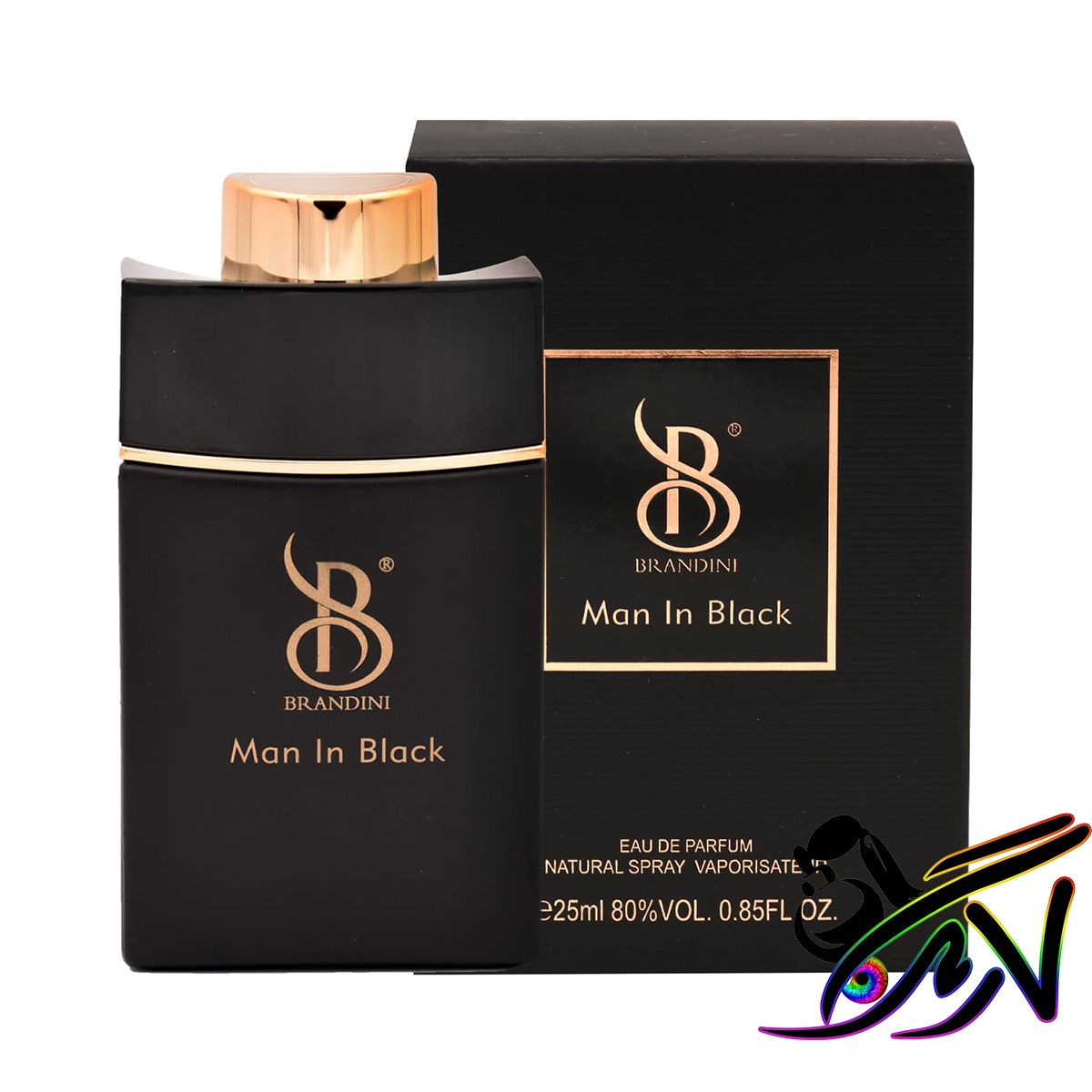 اینترنتی عطر ادکلن جیبی برندینی من این بلک مردانه Man In Black